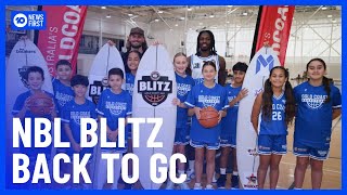 PreSeason NBL Blitz Tournament Returns To The Gold Coast  10 News First [upl. by Yantruoc]