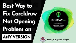 Best Way to Fix Coreldraw Not Opening Problem [upl. by Iduj]