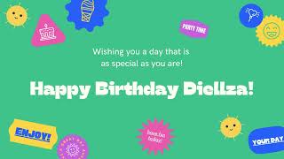 Happy Birthday Diellza [upl. by Chard]