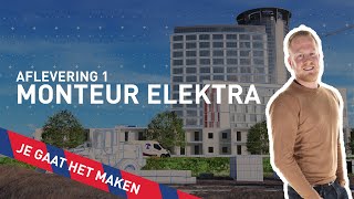 Wat doet een monteur elektra  Je Gaat Het Maken [upl. by Lemieux557]