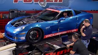 Dyno Results Modded C6 Z06 Corvette Lays Down More Power Than Stock C7 Z06  Engine Power S2 E18 [upl. by Muslim]