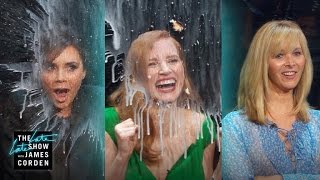 Flinch w Lisa Kudrow Jessica Chastain amp Victoria Beckham [upl. by Juliano]