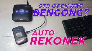 CARA INSTALL RAKITAN MANAGER  MODEM AUTO REKONEK [upl. by Dibrin369]