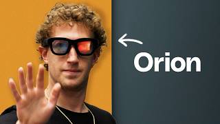 Exclusive We tried Metas AR glasses with Mark Zuckerberg [upl. by Nadia]