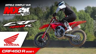 🔥 Test Motocross  HONDA CRF450 R 2021 🔥 [upl. by Ara]