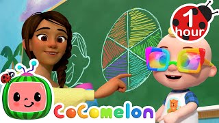 Learning Colors With A Kaleidescope  Cocomelon Songs For Kids amp Nursery Rhymes  Moonbug Kids [upl. by Kiley]