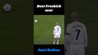 Best Freekick in Football History epic David Beckham shorts [upl. by Bocock]