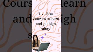 Top 5 High Salary Job Courses shorts [upl. by Rodriguez]