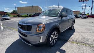 2022 KIA TELLURIDE EX PREMIUM AWD IN EVERLASTING SILVER WITH BLACK [upl. by Joslyn]