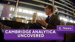 Cambridge Analytica Uncovered Secret filming reveals election tricks [upl. by Tertia]