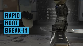 How To Break In Your Snowboard Boots [upl. by Yldarb]