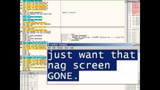 Remove Nag Screen in WinRar using OllyDBG  LeetCodersorg [upl. by Seys]