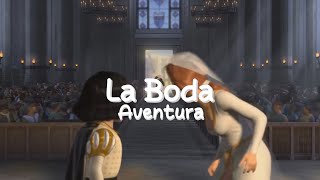 Aventura  La Boda Letra  Lyrics [upl. by Engelhart999]