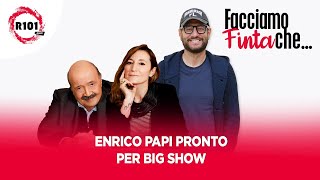 Enrico Papi parla del suo nuovo programma Big Show [upl. by Pyszka]