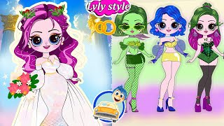 Help Joy with Makeup and Choose a Bridal Dress for Her Wedding  Inside out Fashion Show [upl. by Assirk838]