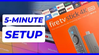 How to Set Up the Amazon Fire TV Stick 4K Max in 5 Minutes  Fire TV Setup and Activation Guide [upl. by Ecilahc]