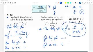 VẬT LÝ 2  CHƯƠNG 3  HIỆU ỨNG DOPPLER [upl. by Gnuhc]