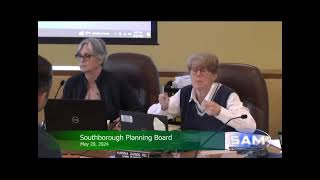 Southborough Planning Board May 20 2024 [upl. by Malka]