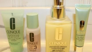 Clinique Skin Care Review [upl. by Artapoelc]