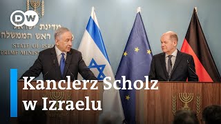 Kanclerz Niemiec Olaf Scholz w Izraelu [upl. by Jessamine810]