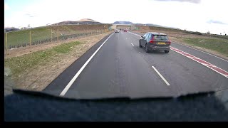 Fabulous views on the Caernarfon bypass Southbound A487 Wales UK [upl. by Nolahs]