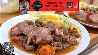 Crockpot Express  Coq Au Vin [upl. by Iorgos155]