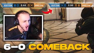 60 COMEBACK IN PRO MATCH COMPETITIVE COMMS  Rainbow Six Siege OCS Quals [upl. by Muir]