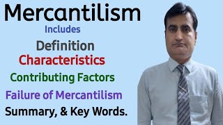 103 Explain Economic theory of Mercantilism  History of Economic Thoughts  Theory of Mercantilism [upl. by Trey]