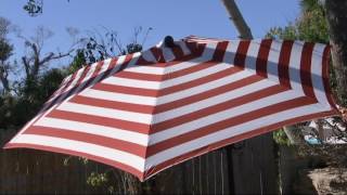 ATLeisure 9 Airflow Patio Umbrella with 2 Canopies on QVC [upl. by Joash]