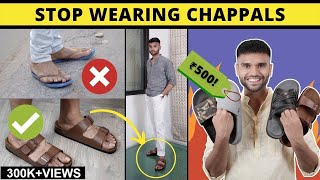 BEST SLIDERS amp Chappal For Men In INR800  Best Flip Flops For Men  BeYourBest Fashion by San Kalra [upl. by Enirehtahc113]