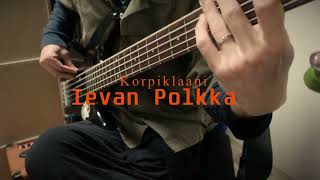 Korpiklaani  Ievan Polkka bass cover [upl. by Pelpel]