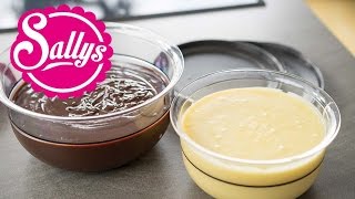 SchokoladenGanache Grundrezept  Herstellung Verwendung Aufbewahrung  Cake Basics  Sallys Welt [upl. by Ghiselin]