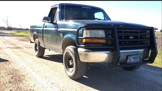 How To Install a leveling kit on a 95 Ford F150 [upl. by Trout]