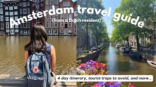 MY AMSTERDAM TRAVEL GUIDE  itinerary amp tips from a Dutch resident [upl. by Annelg]