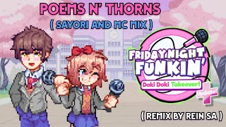 Poems n Thorns  Sayori and MC Mix   Friday Night Funkin Cover [upl. by Watanabe]