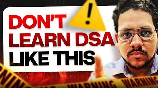 DONT DO THIS While Learning DSA  How Not To Learn DSA  Data Structures Algorithms  Parikh Jain [upl. by Gleda]