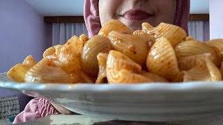 13  KIYMALI SALÇALI MAKARNA ASMR [upl. by Melleta719]