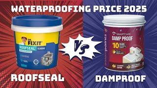 DR FIXIT RoofSeal vs Asian Paints DampProof Which ONE is BEST for You [upl. by Yseulta]