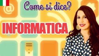 Computer and Internet Terms in Italian [upl. by Melcher889]