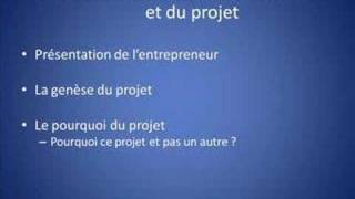 La structuretype du business plan vidéo 3 sur 10 [upl. by Florry99]