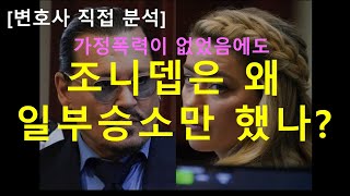 조니뎁vs엠버허드 재판 결과 변호사 직접 분석판결 분석 정리 [upl. by Airegin]