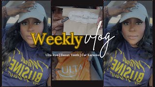 MINI VLOG ULTA RUN CAR VIBES MIDDAY CLEANING [upl. by Atiuqihs]