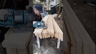 How to Quickly Mark and Cut Rafters to The Same Size roof [upl. by Carmon]