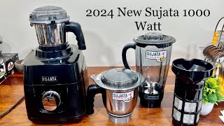 New Launch 🚀 Sujata Mixer grinder 1000Watt [upl. by Ylrebmic]