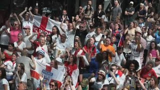 Mondiali di calcio femminile storica finale tra Spagna e Inghilterra [upl. by Ahsenad]