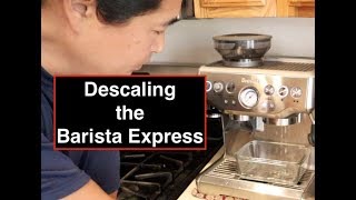 How to quotDescalingquot  Breville Barista Express [upl. by Assenar]