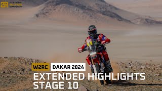 Extended Highlights  Stage 10  Dakar2024  W2RC [upl. by Inaluahek969]