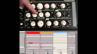 TR707 Samples Vermona Retroverb amp Ableton Live [upl. by Eelrebmik]