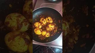 2 in 1 egg fry curry recipe  you tobe Mini shorts  cooking short video  Telugu short video [upl. by Frantz]