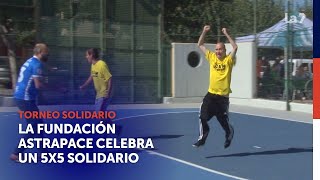 Astrapace celebra su 5x5 solidario  La 7 [upl. by Emogene]